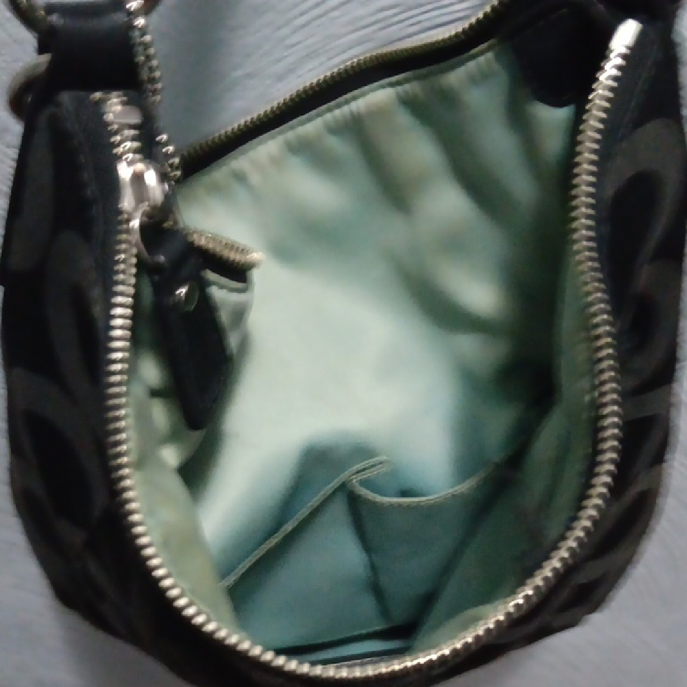 Coach Black and Brown Shoulder Bag - Picture 6 of 8